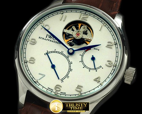 IWC Portifino Tourbillon SS/LE White Asian 17J HW -IWC0142