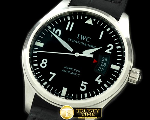 IWC Mark XVII SS/LE Black Asia 2824 -IWC0143