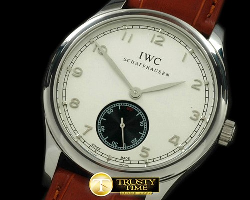 IWC Portugese Vintage Auto SS/LE White Asian 2824 28800bp -IWC0146C