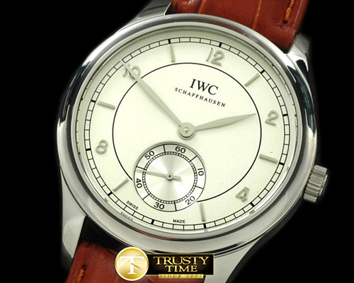IWC Portugese Vintage Auto SS/LE White Asian 2824 28800bp -IWC0146D