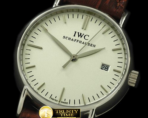 IWC Portofino Ladies SS/LE White Sticks Swiss Qtz -IWC0158A