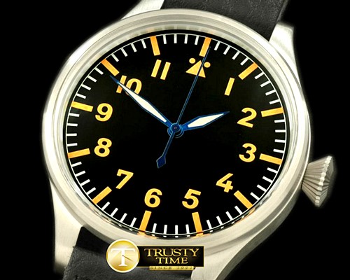 IWC Big Pilot Vintage SS/LE Black Asia 2813 21J -IWC0160
