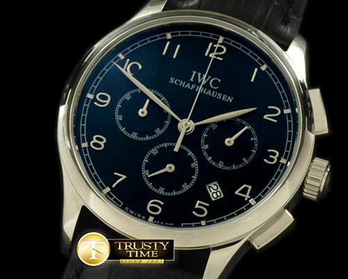 IWC Portuguese Grande Chrono SS/LE Black Jap OS20 -IWC0164A