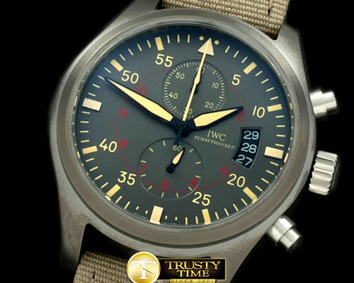 IWC Top Gun Miramar Ed PVD/NY Grey Jap OS20 Qtz -IWC0175