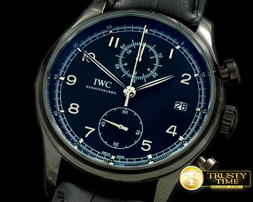 IWC Portuguese Chrono Date PVD/LE Black Jap OS20 -IWC0188B