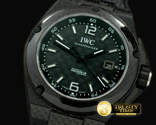 IWC Ingenuier Carbon CF/RU Black/White A7750 -IWC0191A