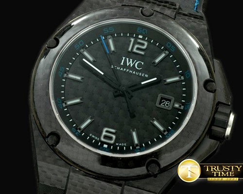 IWC Ingenuier Carbon CF/RU Black/Blue A7750 -IWC0191B