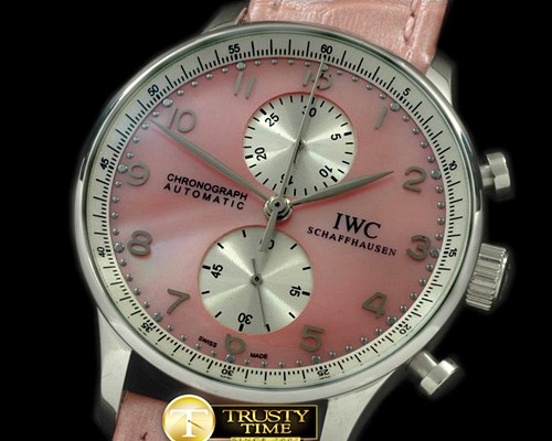 IWC Portuguese Chrono SS/LE Pink Jap OS20 -IWC0202C