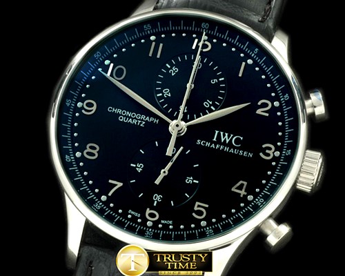 IWC Portuguese Chrono SS/LE Black Jap OS20 -IWC0202D