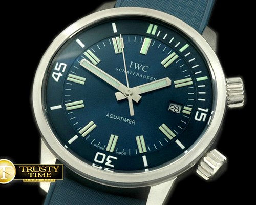 IWC Vintage Aquatimer 3231 SS/RU Blue A7750 28800 -IWC0204B