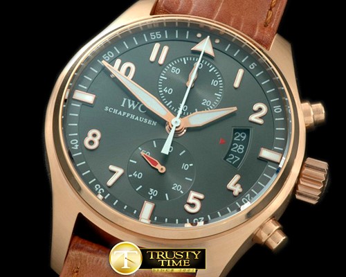 IWC 387803 Spitfire RG/LE 7750 -IWC0215