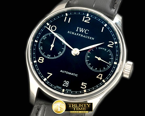 IWC Portugese 5007 SS/LE Black -IWC0239