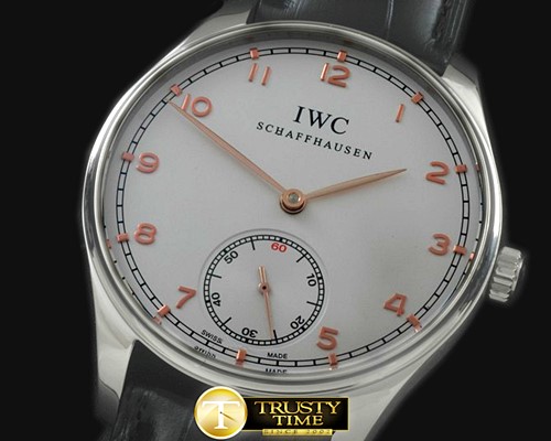 IWC Portugese Handwind SS/LE White Asia 6498 -IWC0257B
