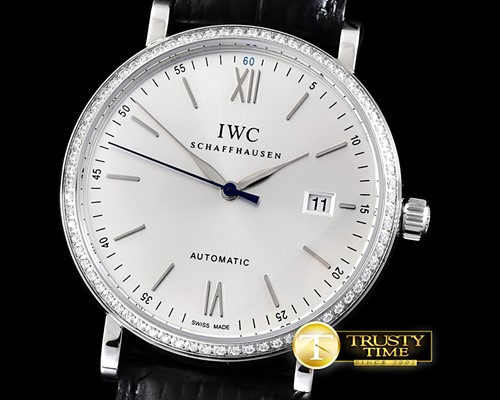 IWC Portofino SS/LE Silver Rom/Sticks Diam M9015 -IWC0314A