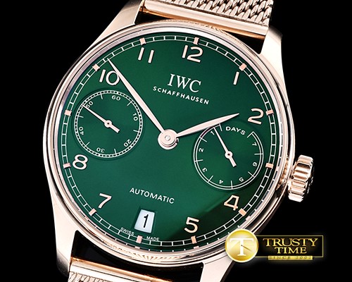 IWC Portugese 5007 RG/ME YLF Green A52010 -IWC0331A