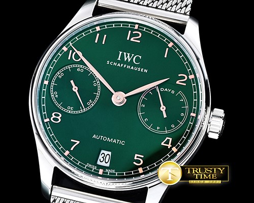 IWC Portugese 5007 SS/ME YLF Green RG A52010 -IWC0331B