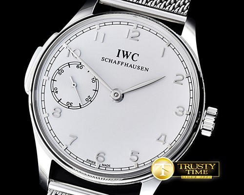 IWC Portugese 524204 SS/ME White SS YLF A23J Cal95290 -IWC0332C