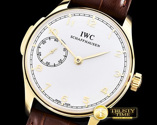 IWC Portuguese Min. Repeater YG/LE Wht Rail Asia 23J YLF -IWC0335B