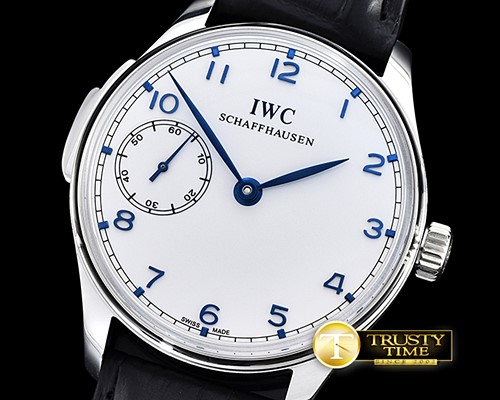 IWC Portuguese Min. Repeater SS/LE Wt Blue Asia 23J YLF -IWC0335C