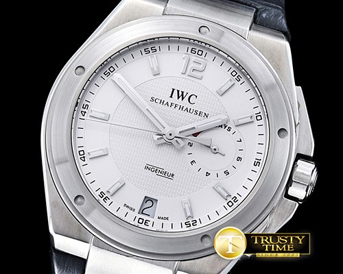 IWC Ingenieur Jumbo SS/LE White/SS Asia 51113 Mod -IWC0356B