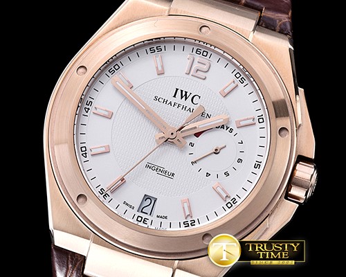 IWC Ingenieur Jumbo RG/LE White/RG Asia 51113 Mod -IWC0356E