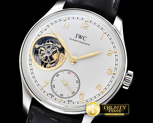 IWC Portugese Tourbillon SS/LE White/Gold Num YLF Tourb -IWC0367C
