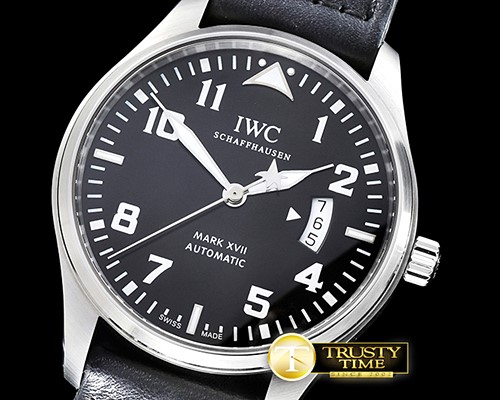 IWC Mark XVII Le Petit Prince SS/LE Black/Num Asia 2824 -IWC0368A