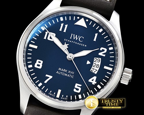 IWC Mark XVII Le Petit Prince SS/LE Blue XF SP Asia 2892 -IWC0379