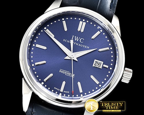 IWC Vintage Ingenieur SS/LE Blue AIF Miyota 9015 Mod -IWC0390C