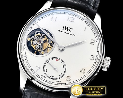 IWC Portuguese Tourbillon IW5463 SS/LE Wht ZF Tourbillon -IWC0422B