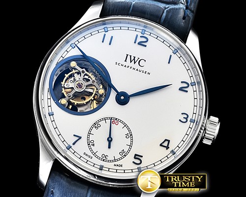 IWC Portuguese Tourbillon IW5463 SS/LE W/B ZF Tourbillon -IWC0422D