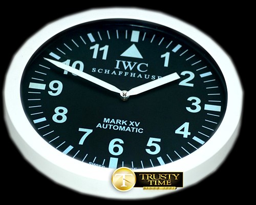 IWC Mark XV Wall ClockWhite Frame -IWCACC004A