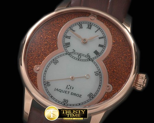 자케 드로 Grande Secs RG/LE Brown ST 8003 -JD001D