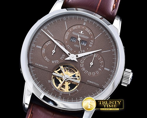 예거 르쿨트르 Master Complications Tourbillon SS/LE Brown Asia 21J -JL0106C
