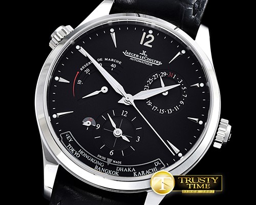 예거 르쿨트르 JL Master Geographic PR SS/LE Black Asia 23J Mod -JL0110B