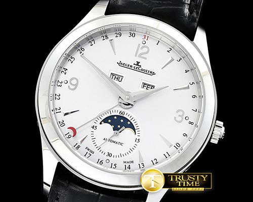 예거 르쿨트르 Master Calendar Moonphase SS/LE White OMF MY9015 Mod -JL0120