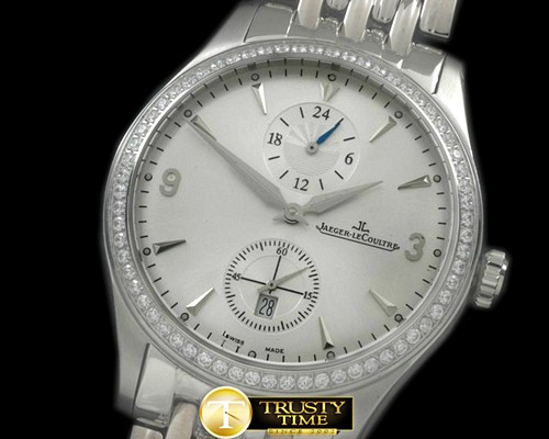 예거 르쿨트르 Master Duo Time SS/SS White Asian 2824 -JL066A