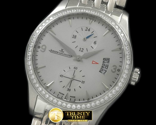 예거 르쿨트르 Master Duo Time SS/SS White Asian 2824 -JL066B