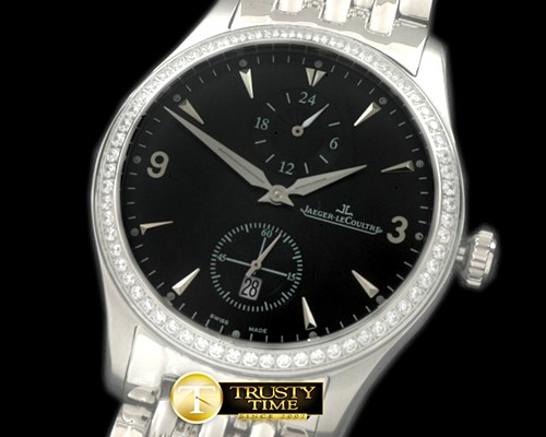 예거 르쿨트르 Master Duo Time SS/SS Black Asian 2824 -JL066E