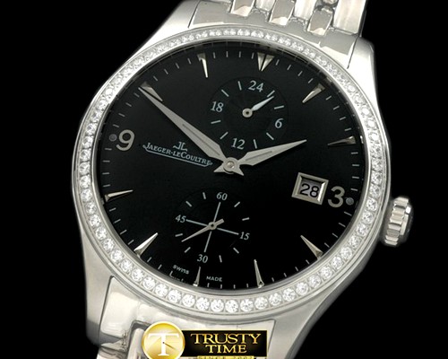 예거 르쿨트르 Master Duo Time SS/SS Black Asian 2824 -JL066F