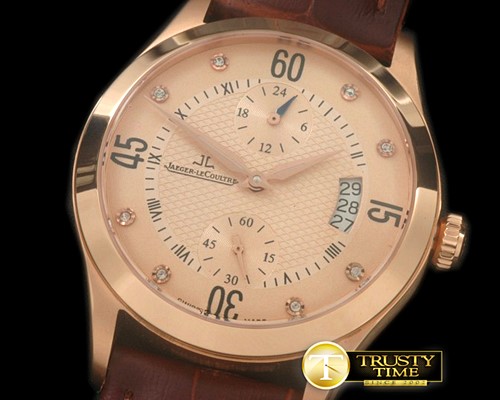 예거 르쿨트르 Master Duo Time RG/LE RGold Asian 2824 -JL069J