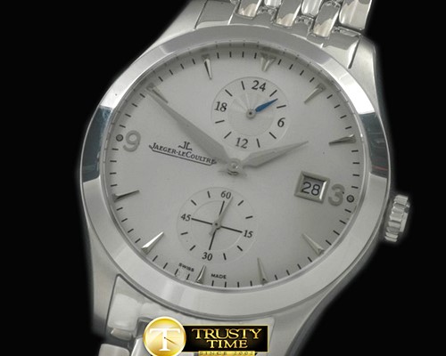 예거 르쿨트르 Master Duo Time SS/SS White Asian 2824 -JL070A