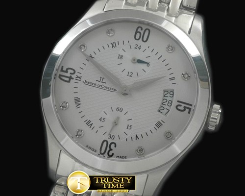 예거 르쿨트르 Master Duo Time SS/SS White Asian 2824 -JL070D