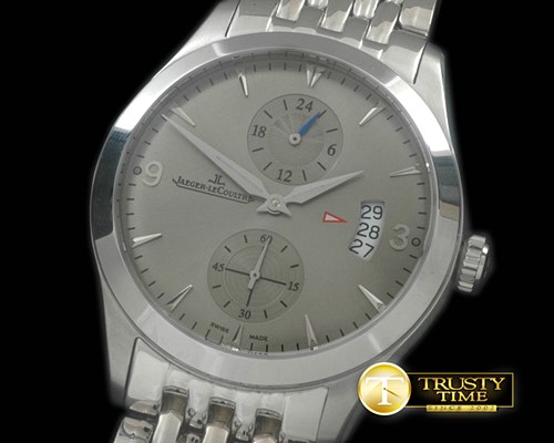 예거 르쿨트르 Master Duo Time SS/SS Grey Asian 2824 -JL070J