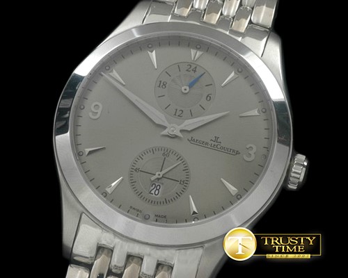 예거 르쿨트르 Master Duo Time SS/SS Grey Asian 2824 -JL070K