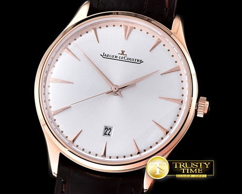 예거 르쿨트르 Master Ultra Thin RG/LE White Jap M9015 -JL084C