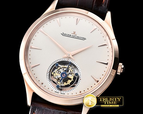 예거 르쿨트르 Master Ultra Thin Tourbillon RG/LE Gold -JL088B
