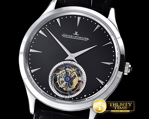 예거 르쿨트르 Master Ultra Thin Tourbillon SS/LE Black -JL089B