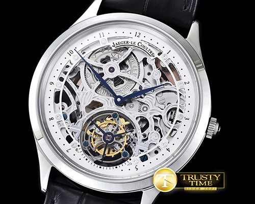 예거 르쿨트르 Master Skeleton Tourbillon SS/LE Wht Flying Tourbillon -JL092B