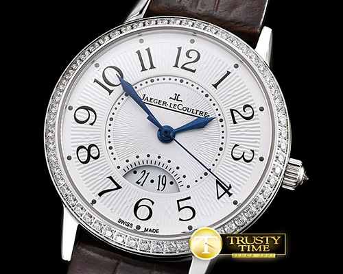예거 르쿨트르 RendezVous Date Diams Ladies SS/LE White MY9015 Mod -JL097B